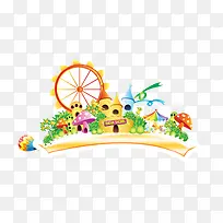 儿童节装饰图案素材