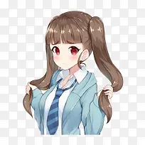 卡通女孩