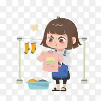 卡通女孩
