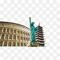 外国旅游建筑