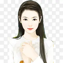 现代美女