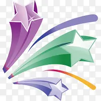 五角星国庆欢乐海报