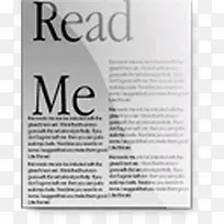 READ me 信纸图标