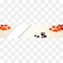 简约色彩banner创意设计
