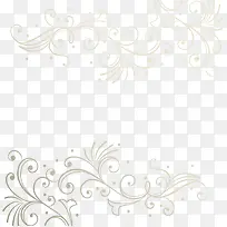 渐变欧式花边