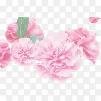 粉色花朵梦幻装饰