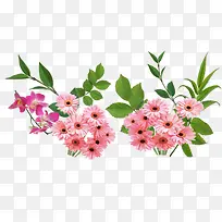 粉色春天节日花朵