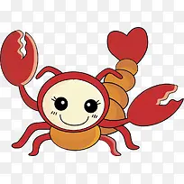 可爱的小蟹