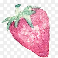 水彩草莓 PNG