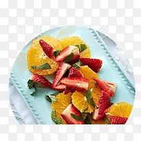 水果沙拉草莓