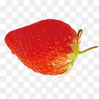 红色草莓水果海报