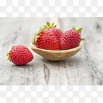 高清摄影景深效果草莓