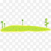 卡通草地