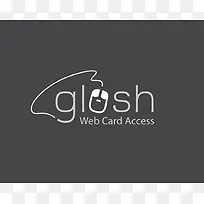 glosh艺术英文字体素材图