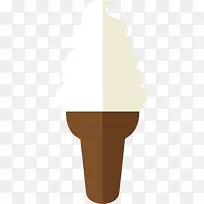 卡通扁平冰淇淋