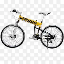 黄色儿童自行车交通工具