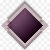 矢量紫色菱形