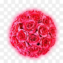 粉色玫瑰鲜艳浪漫