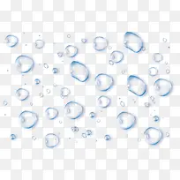 蓝色水珠