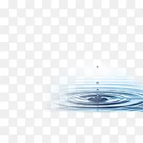 水滴波纹