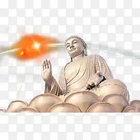 佛光普照素材