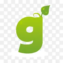 春季艺术字母G