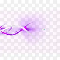 紫色白色交织光线