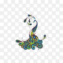孔雀羽毛