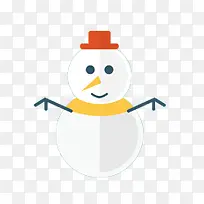 可爱的雪人