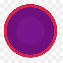 紫色圆素材
