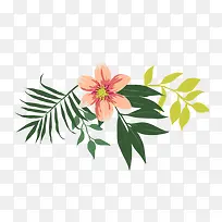 手绘花朵