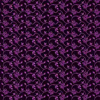 紫色花朵底纹背景