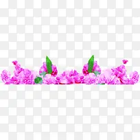 紫色温馨康乃馨花朵装饰