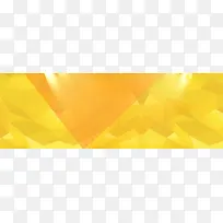 黄色banner背景