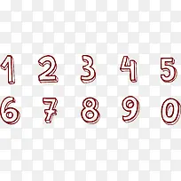 阿拉伯艺术数字
