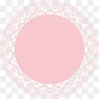 粉色蕾丝花边婚礼素材
