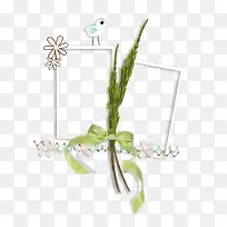 水彩花卉边框花卉边框图案