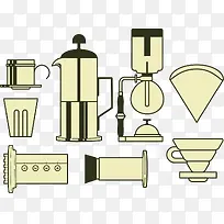 咖啡机制作工具