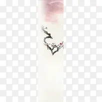 梅花素材山水水墨
