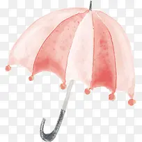 彩铅雨伞
