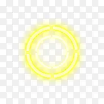 黄色光环