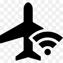 飞机WiFi信号图标