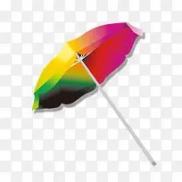 彩色遮阳伞