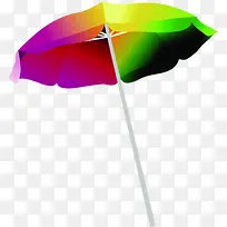 彩色卡通遮阳伞设计