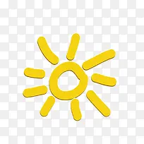 矢量卡通太阳