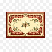 欧式宫廷花纹地毯免费图片