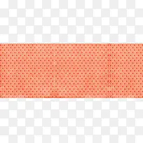 橙色斑点海报背景七夕情人节