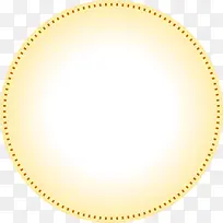 金色圆形矢量图