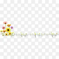 春天惬意花朵小花