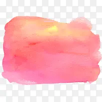 桃红色水彩效果